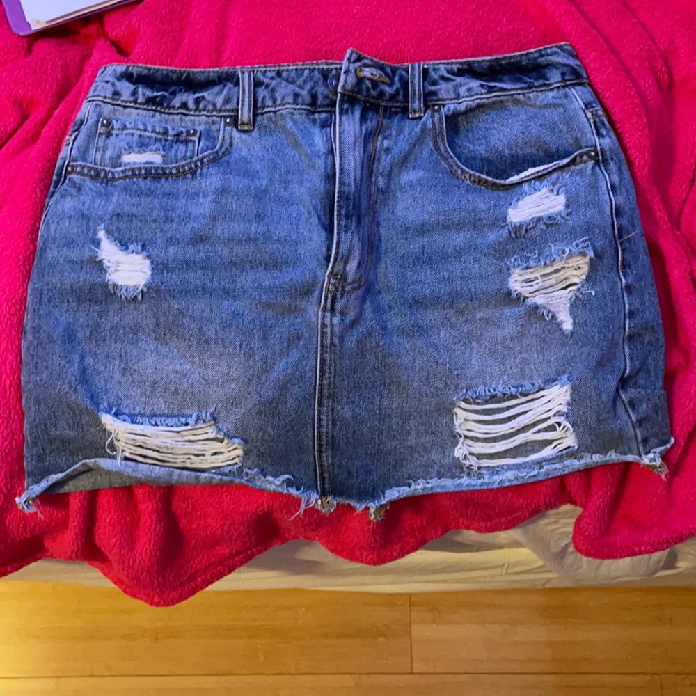 Denim skirt